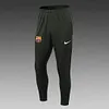 2023/2024 Barcelona Half-Pull Training Suit Grey Jersey 