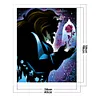 Magic Rose - 11CT Stamped Cross Stitch - 40*50cm - Disney Halloween