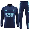 2024/2025 Arsenal Half-Pull Training Suit Royal Blue Football Shirt 1:1 Thai Quality
