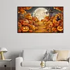 >SALE<Halloween 5D DIY Full Drill Round Diamond Painting Kit Home Wall Decor 70x40cm