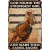 (Multi Style)Cowgirl - Vintage Metal Signs - 20*30cm/30*40cm - Western