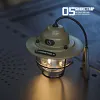 Retro Rechargeable Camping Lantern Waterproof LED Light for Hiking Fishing, Retro Pine Cone Shape, Night Light Function, Lightweight and Portable