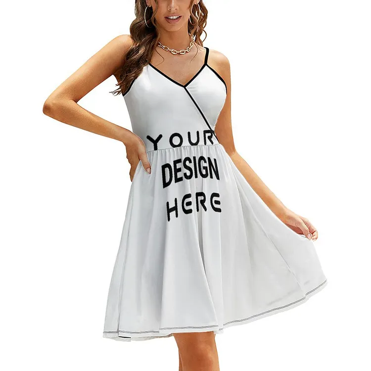 Personalized Design Women's Sling Dress Full Print