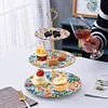 3 Tier Acrylic Mandala Diamond Painting Cake Snack Stand for Afternoon Tea