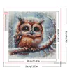 Owl-Full Square Diamond Painting(35x35cm)