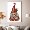 Strawberry Gnome -  11CT Partial Beaded Cross Stitch Kit(25x35cm)