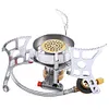Camping Gas Stove Windproof Gas Burner Folding Furnace For Cooking Hiking Picnic