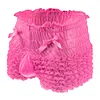 Men's mesh lace bowknot cake underwear