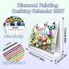 Diamond Painting Spring Scenery 2027 Paper Calendar Monthly Flip Tabletop Calendar Kit