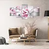(US Local)5pcs/set Flower - Full Round Diamond Painting(95*45cm)