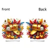 >SALE<2D Flat Print Autumn Mailbox DIY Table Top Diamond Painting Ornament Kits