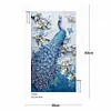 Peacock-Special Shaped Diamond Painting Kit