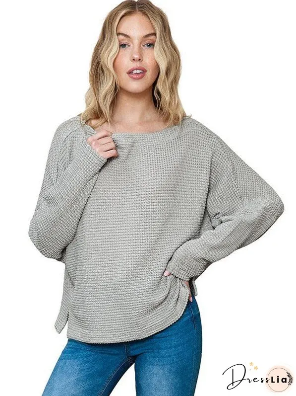 Cozy Crochet Knit Turtleneck Sweater for Women