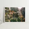 (US Local)Paint By Numbers Kit On Canvas DIY Oil Art Rings King Picture Home Wall Decor50x40cm
