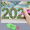 2026 Calendar Diamond Painting Kit DIY Diamond Art Desk Calendar for Home Office