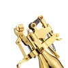 Handmade Brass Desktop Capitol Kerosene Lighter Super Long Standby Personality Creative Automatic Mechanical Antique Lighter (no fuel)