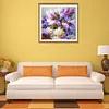 Lavender Vase - Full Round Diamond Painting  30x30cm