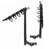 [US Local Warehouse] 4 Bike Rack Bicycle Carrier Racks Hitch Mount Double Foldable Rack for Cars Trucks SUVs and Minivans with a 2 Inch Hitch Receiver