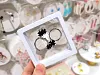  10 Pack 3D Floating Display Frame Stand Holder Coin Chip Jewelry Pin Display Stand Box