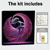 (30x30cm)DIY Dancing Girl Pearl Painting Kit With Inner Frame Home Decor