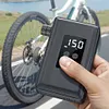 Fast Inflate Portable Pocket Bike Pump with Digital Gauge Bicycle Pump Auto Stop