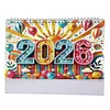2026 DIY Special Shape Desktop Diamond Standing Calendar for Bedroom Living Room