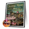 Sewing Machine - Full Round Diamond Painting(40*50cm)