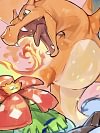 Attacking Kanto First Partner Pokemon Decorative Painting - Pokemon - Xingkong Studio