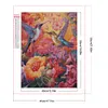 Bird With Flower - Round AB Drills Diamond Painting(55*45cm)