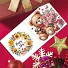 6Pcs Diamond Painting Bear Greeting Cards Congratulations Cards & Gifts