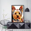 11CT Stamped Dog - Cross Stitch 36*46cm/14.17*18.11in