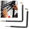 2Pcs Ball Point Hexagon Keys Allen Key with Heat Shrink Film for Window Fittings