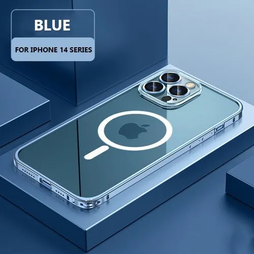 Metal Frame Shockproof Cell Phone Case For iPhone Series（Buy Two Get Free Shipping）