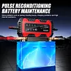 6V 12V 1.5A Car Battery Charger Smart Charger for Lead-Acid AGM GEL Batteries