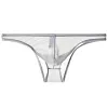Men's Transparent Ultra-Thin Mesh Low-Waist Sexy Briefs