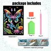 (US Local)50-Page A5 Butterfly Diamond Painting Diary NoteBook Holiday Birthday Gift