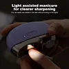 Electric Nail Clippers w/ 2 Adjustable Speeds Fingernail Cutter for Adults Kids