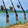 Adjustable Fishing Rod Bracket Telescopic Spring Fish Pole Bracket Fishing Tools