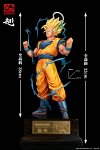 1/7 Scale Dynamic Battle Super Saiyan 2 Son Goku - Dragon Ball Statue - C3 Studios