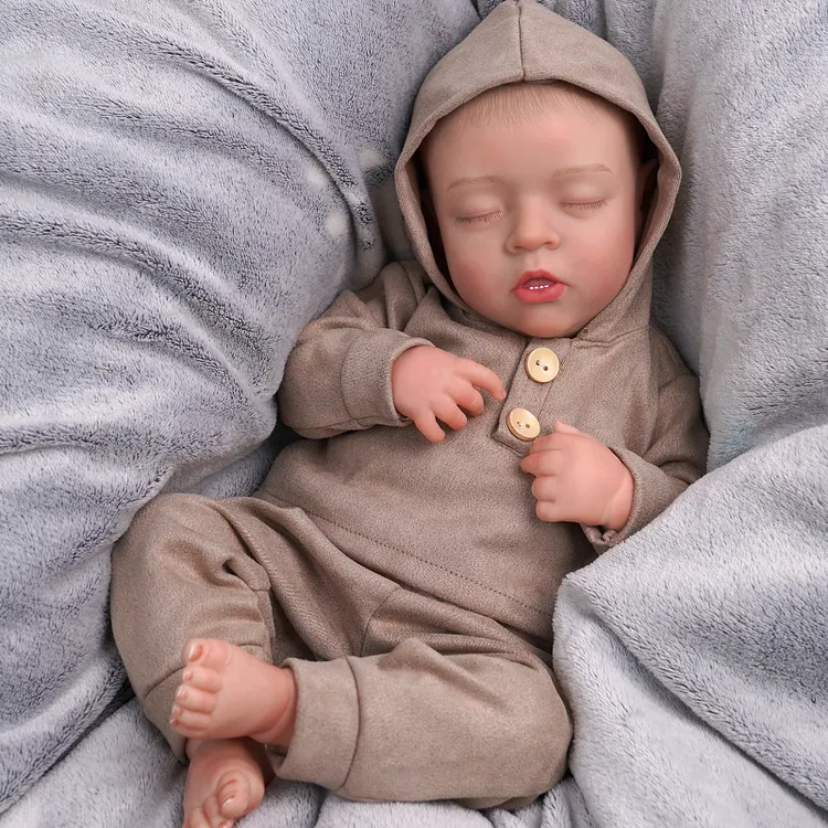[Year Lowest Price]Babeside Sleeping Reborn Baby Lear 20'' Little Infant Boy Healing of the Heart