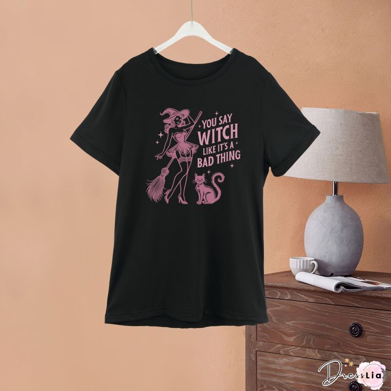Vintage Printed Short-Sleeved T-Shirts