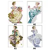 (Multi Style)Queen Of Seasons-Full Embroidery 2 Strands 14CT Stamped Cross Stitch-41*59CM