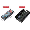 DIY Leather Diamond Painting Glasses Storage Case Mosaic Kit (Q32 Flower)