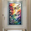 Butterfly Dragonfly-Full Round Diamond Painting 40*70CM