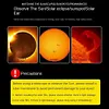 Solar Film PET Coated Sunspot Viewing Film Telescopic Film for Observing The Sun