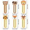 6 PCS Cartoon Animals - 5D DIY Bookmark