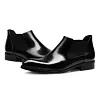 Fashion Mens Leather Chelsea Ankle Boots 
