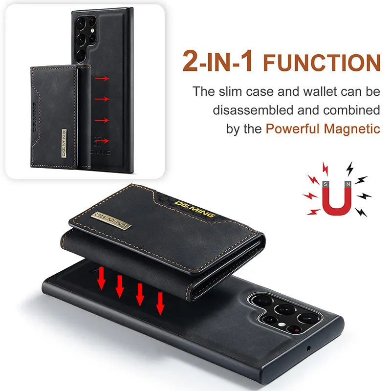 For Samsung S22 Magnetic Card Case Cover
