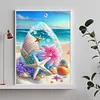 Beach - Round AB Drills Diamond Painting(35x45cm)