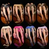 Men's polka dot silky shiny ultra-thin sexy seamless stockings